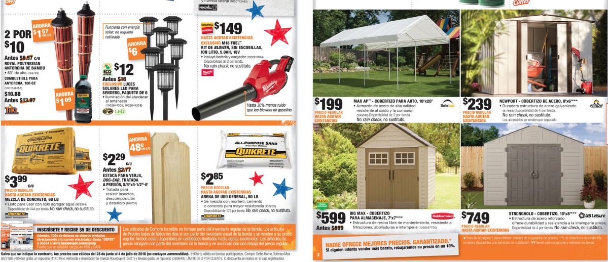 Ahorros Diarios Usando Cupones Especiales en The Home Depot Puerto