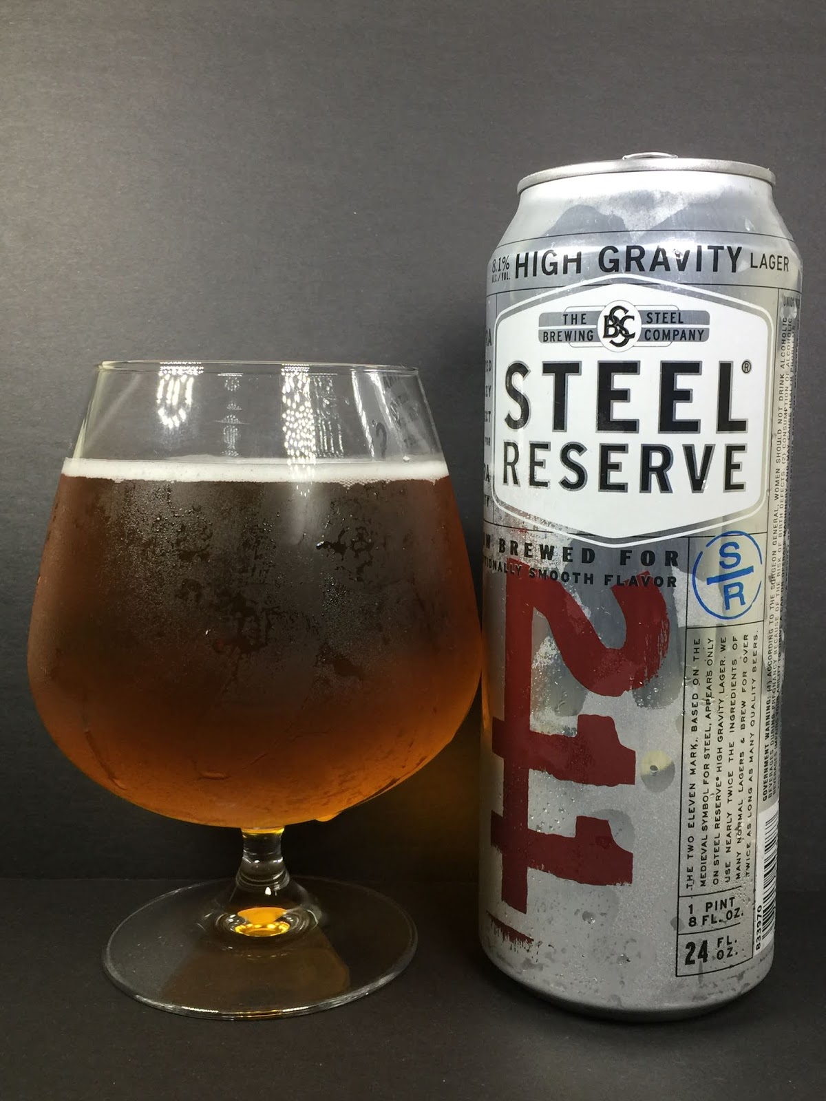 Threw Red Butter's Beer Reviews Steel Brewing Steel Reserve 211