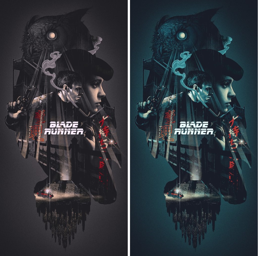 Blade Runner Movie Poster Screen Print By John Guydo X Bottleneck Gallery Blade Runner Movie Poster Screen Print By John Guydo X Bottleneck Gallery