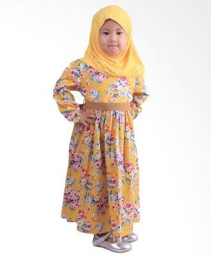 Baju Muslim Anak Perempuan umur 3 tahun Baju Muslim Anak Perempuan umur 3 tahun