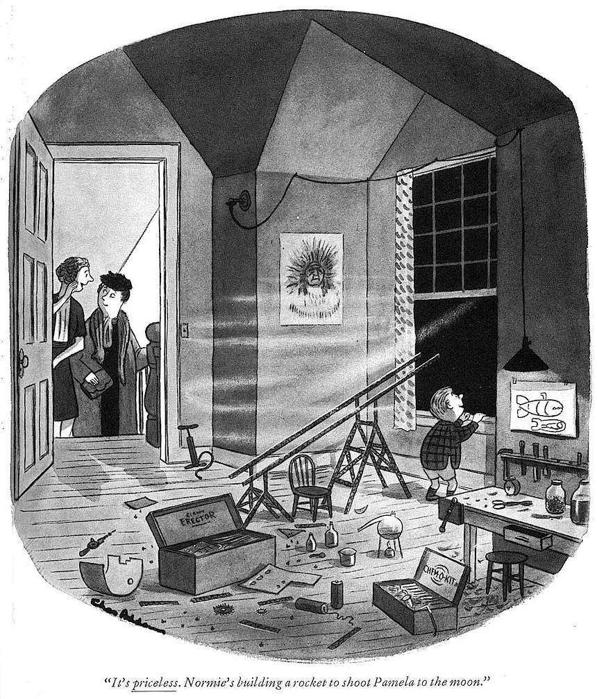 Charles Addams Charles Addams cartoon