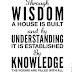 Knowledge And Wisdom, The Principal Thing In Life