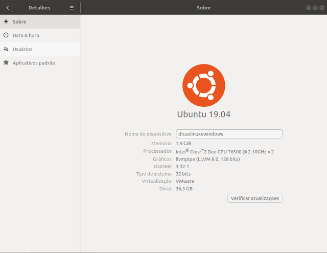  Ubuntu 19.04, codinome Disco Dingo - Dicas Linux e Windows