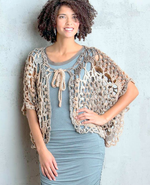 Lace shawl Crochet pattern