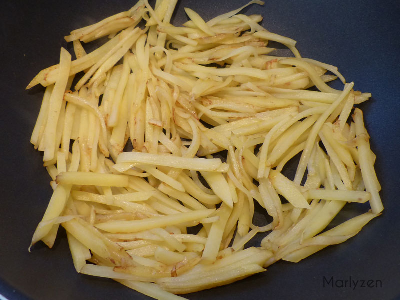 Poireau et pommes de terre au bacon Marlyzen, cuisine revisitée Poireau et pommes de terre au bacon Marlyzen, cuisine revisitée