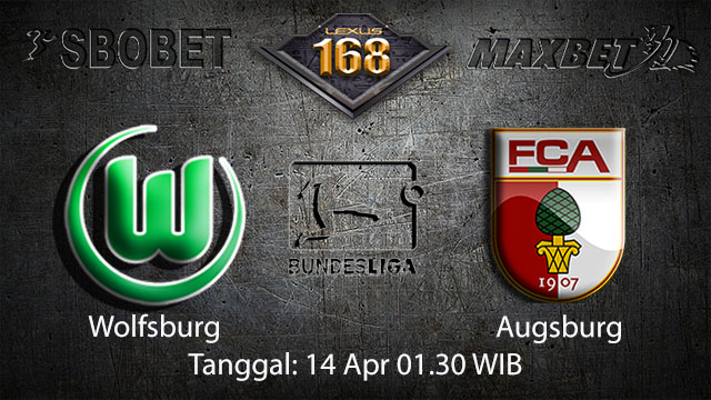 BOLA88 - PREDIKSI TARUHAN BOLA WOLFSBURG VS AUGSBURG 14 APRIL 2018 ( GERMAN BUNDESLIGA )