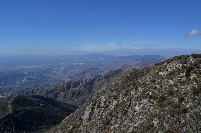 rocky lines in the hills