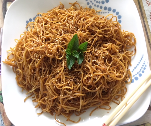 Joanne's Easy Bake Easy Cantonese Soy Sauce 'Chow Mein' (Noodles)