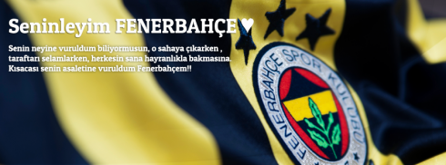 Fenerbahçe sözleri resimli mesaj, en güzel Fenerbahçe ...
