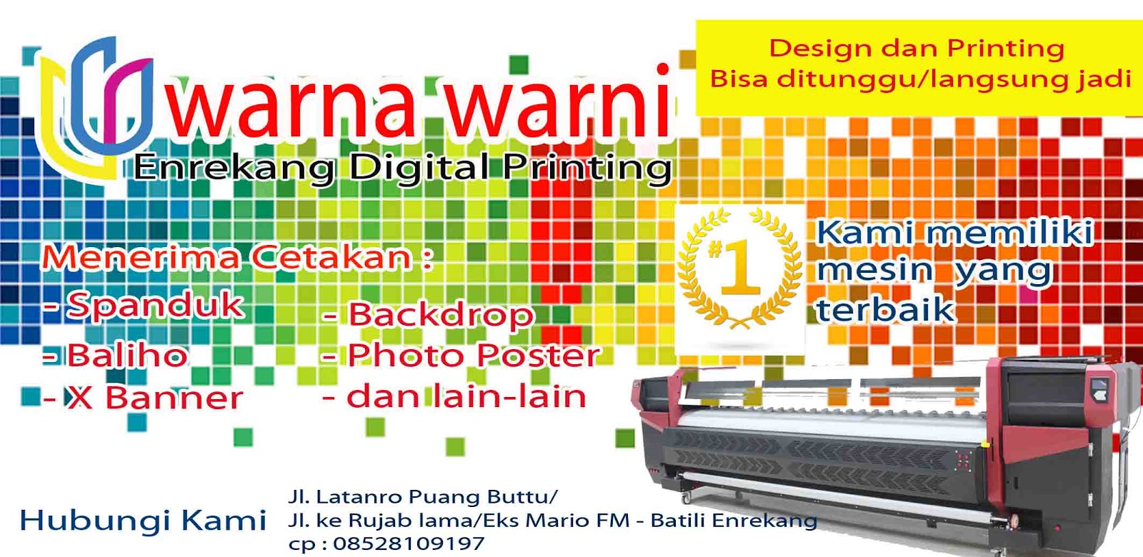 WARNA WARNI ENREKANG DIGITAL PRINTING