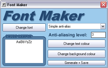 برنامج تصميم وصناعة الخطوط المجاني Font Maker 1.0 - free-pramj.