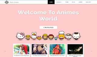 Anime Blogger Template Anime Blogger Template
