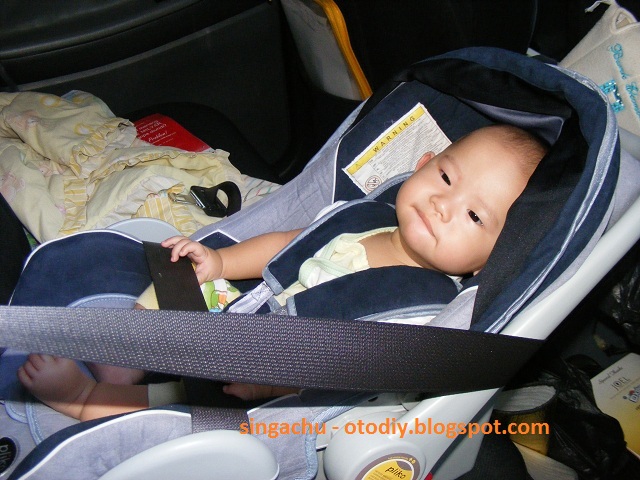 cara memasang car seat pliko