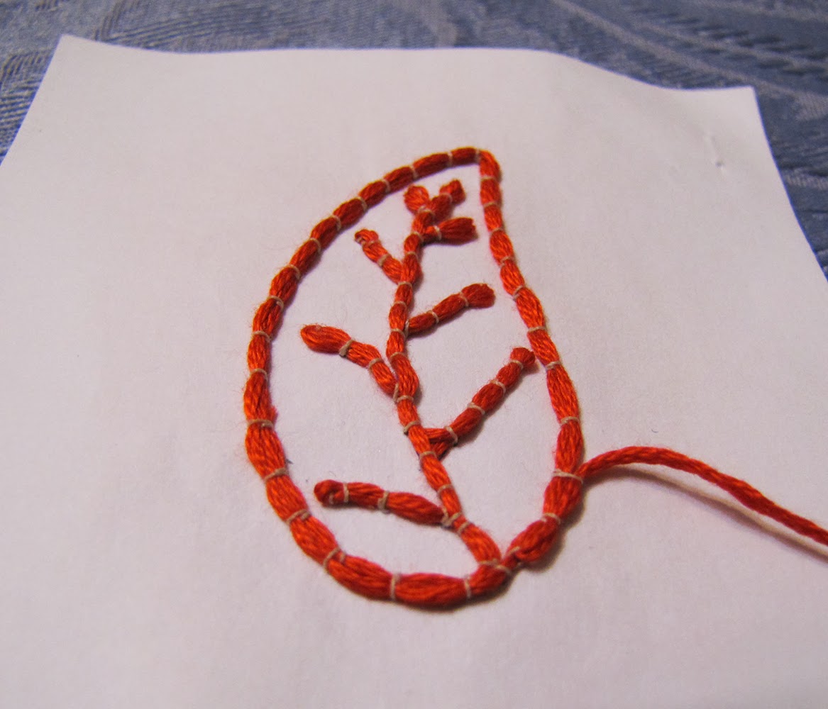 JennyPennyPoppy Needle Lace Leaves