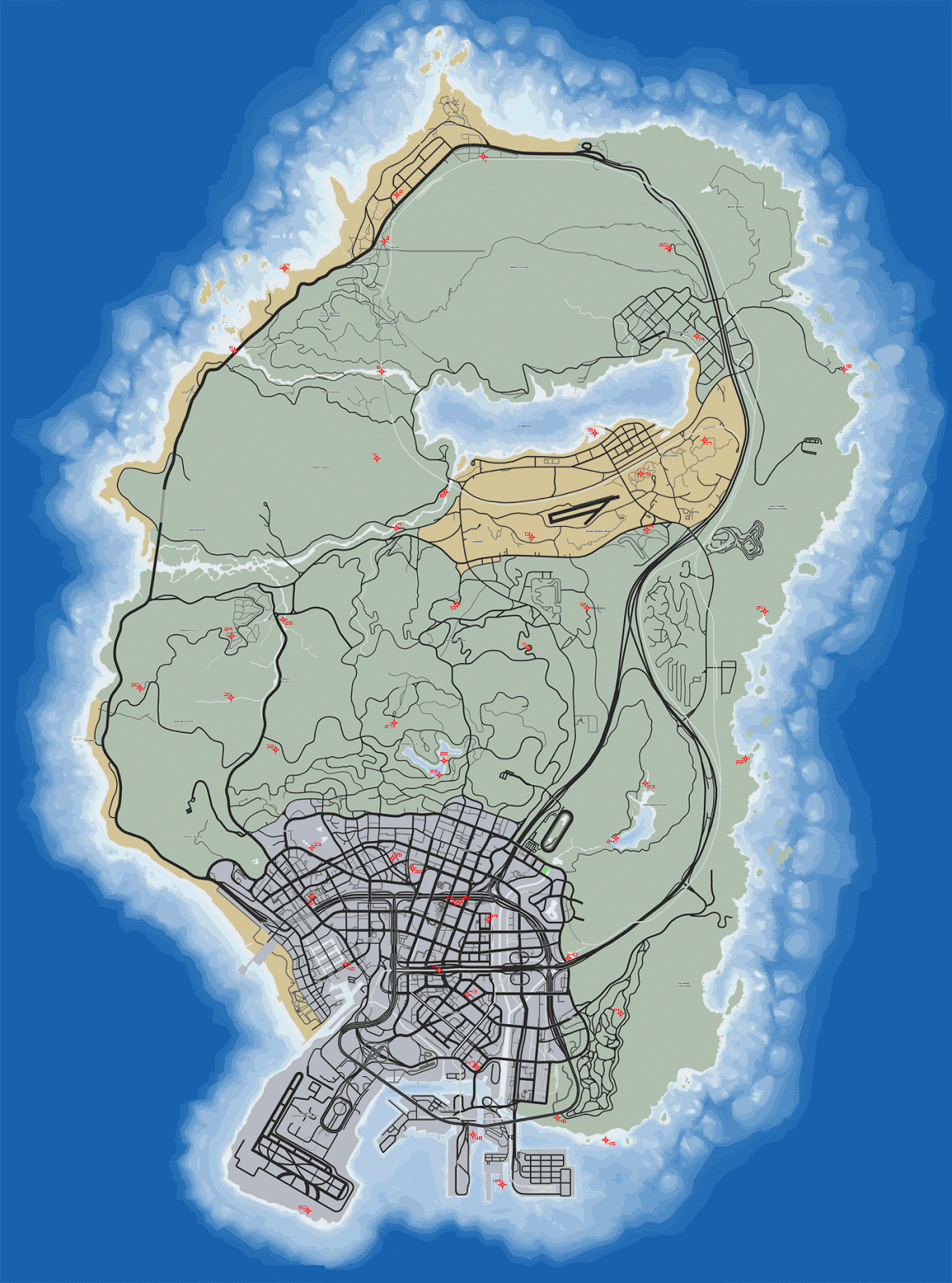 gta 5 spaceship parts map
