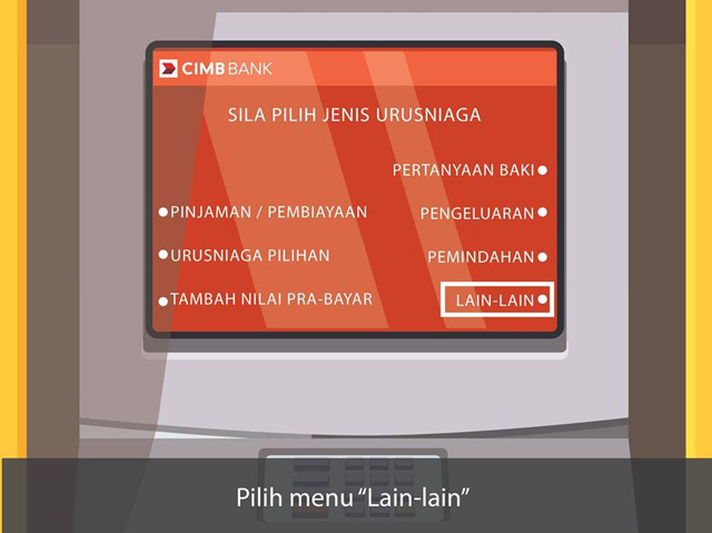 LANGKAH 2 : Pilih 'LAIN-LAIN' LANGKAH 2 : Pilih 'LAIN-LAIN'
