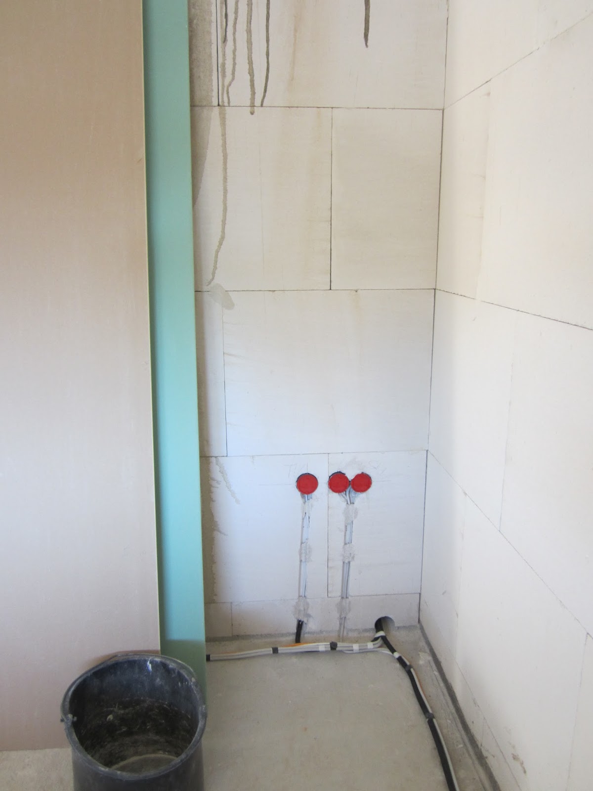 Unser Traum vom Haus : Vorbereitung Verputzen der Innenwände