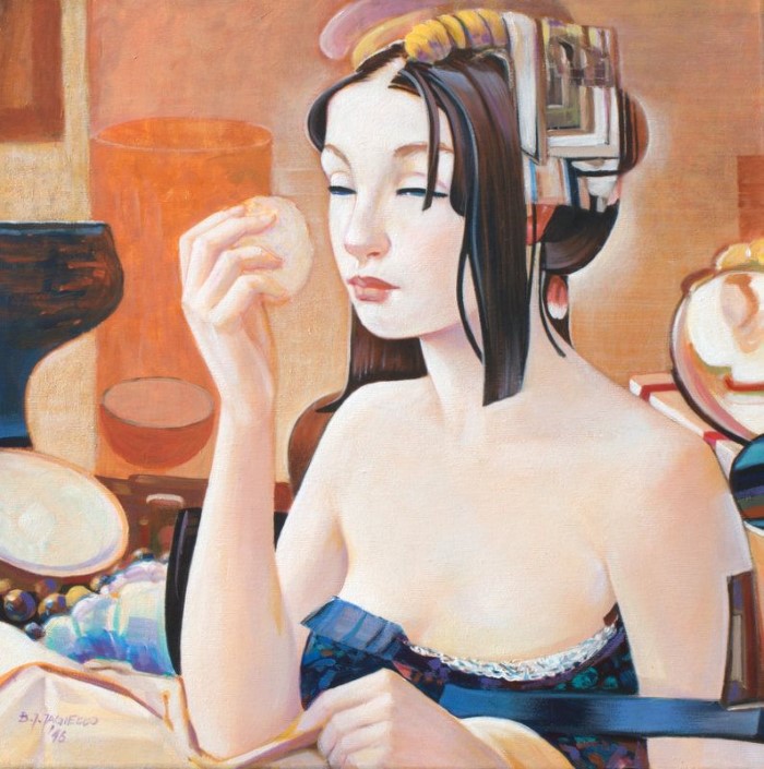 Женщины с бледной кожей и прекрасными чертами. Boguslaw Jagiello Boguslaw Jagiello