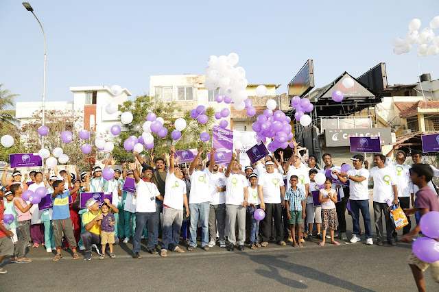 "PURPLE DAY” WALKATHON ORGANIZED BY FORTIS COMPREHENSIVE EPILEPSY CENTER "PURPLE DAY” WALKATHON ORGANIZED BY FORTIS COMPREHENSIVE EPILEPSY CENTER