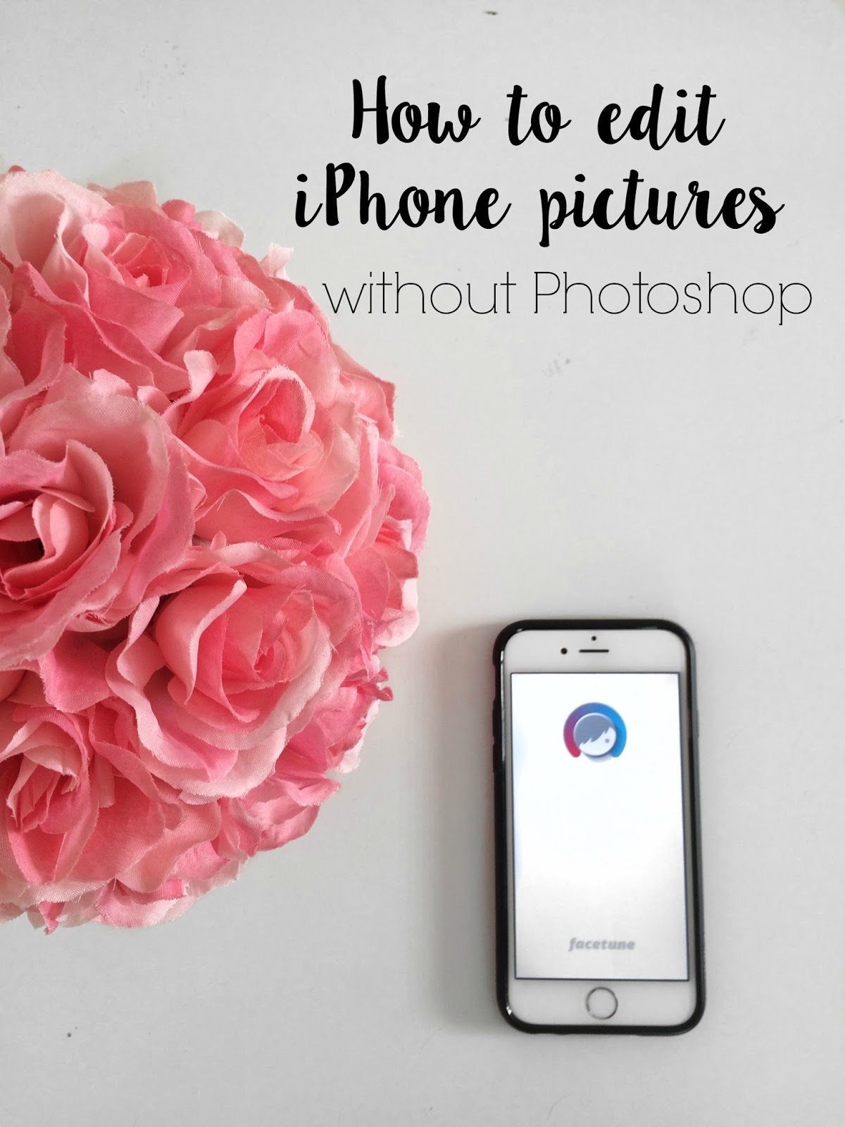 How to edit blog and Instagram iPhone photos without