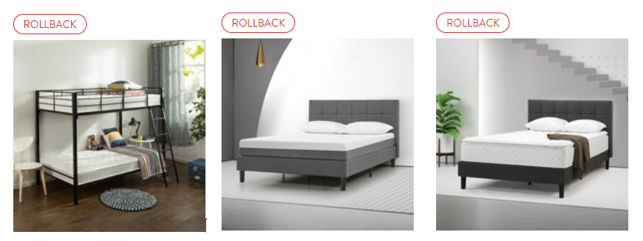Com Select Mattresses On Rollback Free Deals And For A Limited Time Select Mattresses Are On Rollback At Com Many Of The Mattress Choices Also Qualify Free Here Just Some