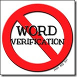 Just say no to word verification