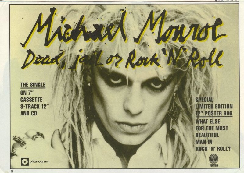 MICHAEL MONROE :  El ultimo GRAN rockero  1989%2B%252810%2529