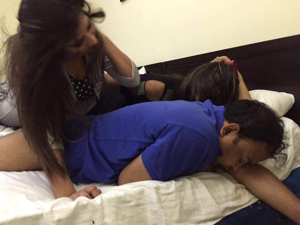 Viral: IAS officer's raunchy pictures with two young girls in hotel room