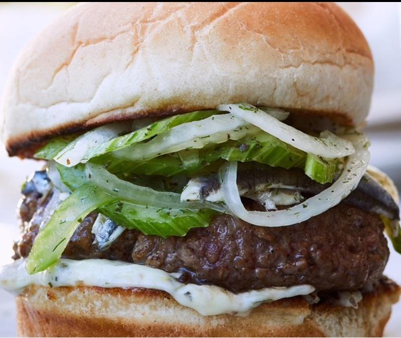 Recipes from the kitchen of Chrissy and Jeff Lamb Burgers with Lemon