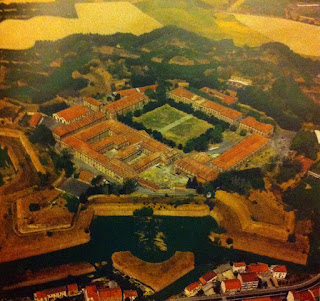 The Cittadella di Alessandria, viewed from the air