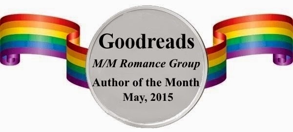 Goodreads M/M Romance Group Author of the Month May, 2015