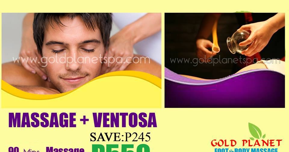 GOLD SPA Massage with Ventosa