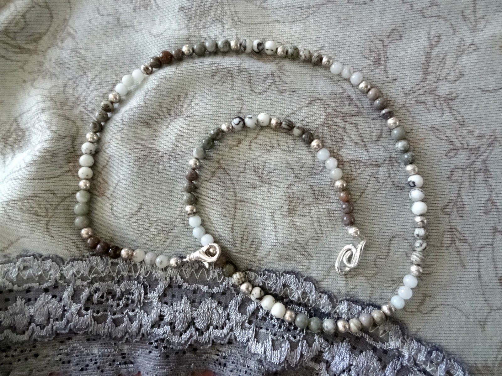 Dream Packer Jewelry: Mystic Collection (4mm beads with Silver)