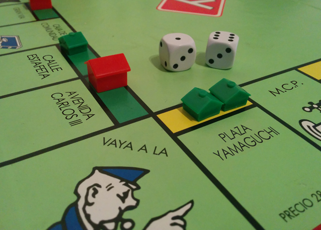 Tablero del Monopoly Pamplona