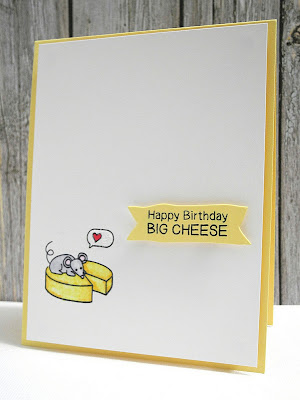 Happy Birthday Big Cheese Card by Jennifer Ingle 