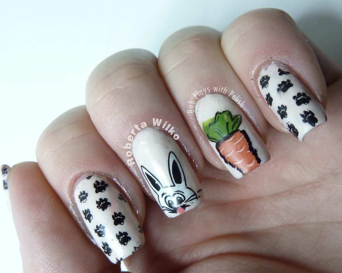 Rabbit nail ideas!