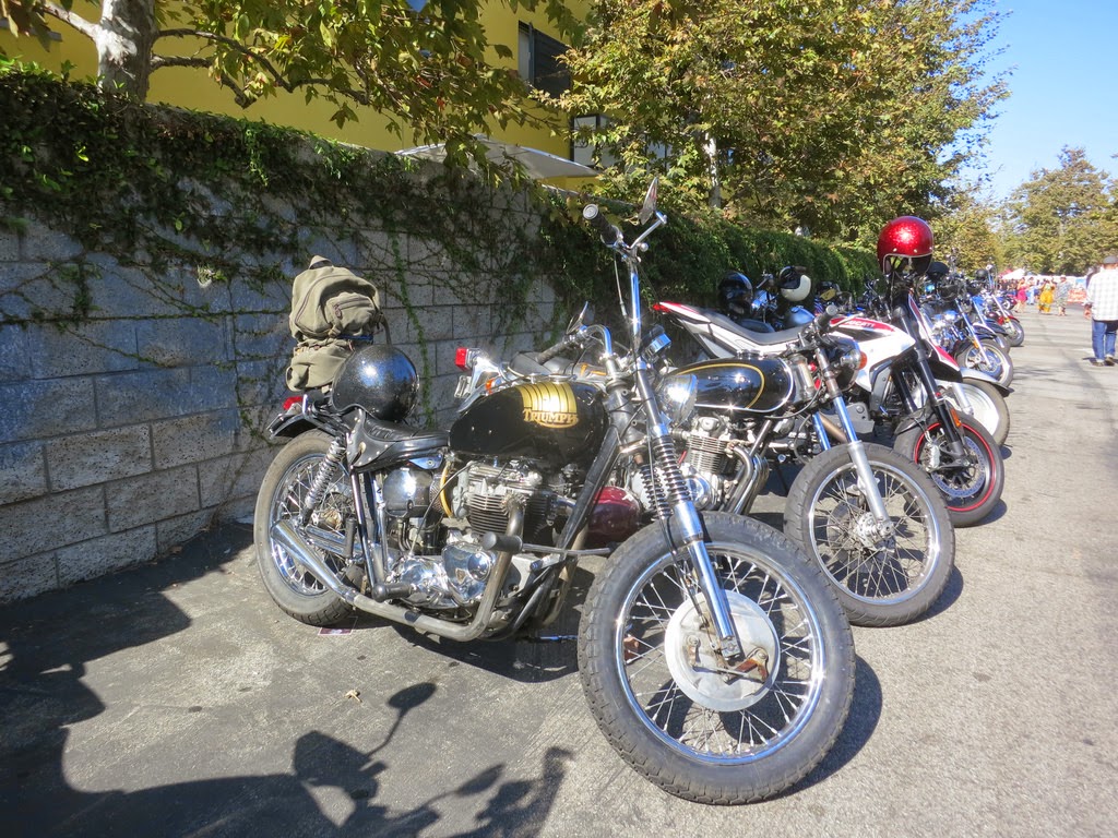 vintage motorcycle rally