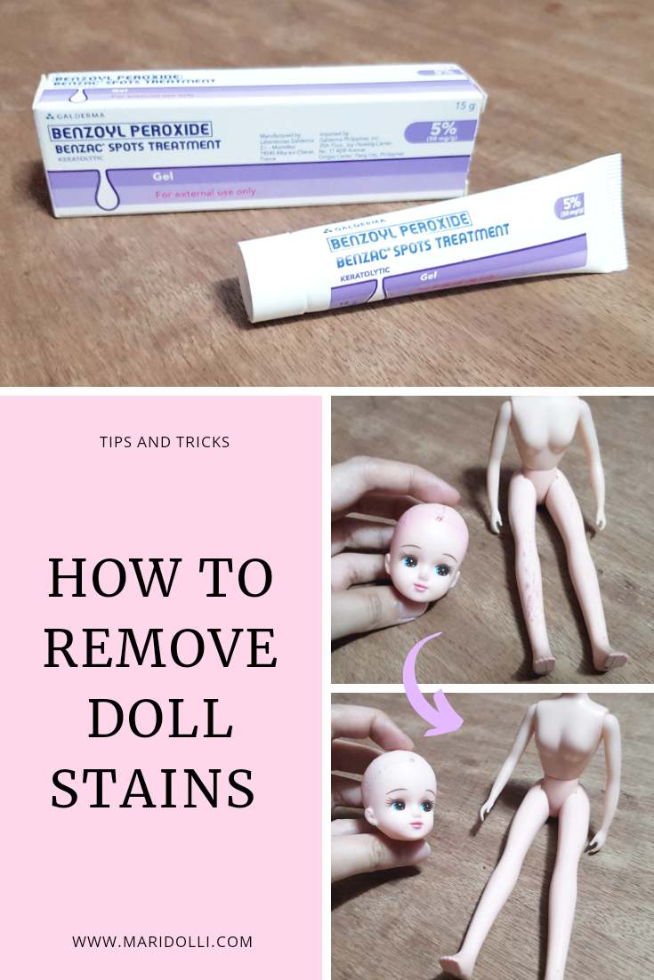 How To Remove Stains On Dolls Like Magic Maridolli