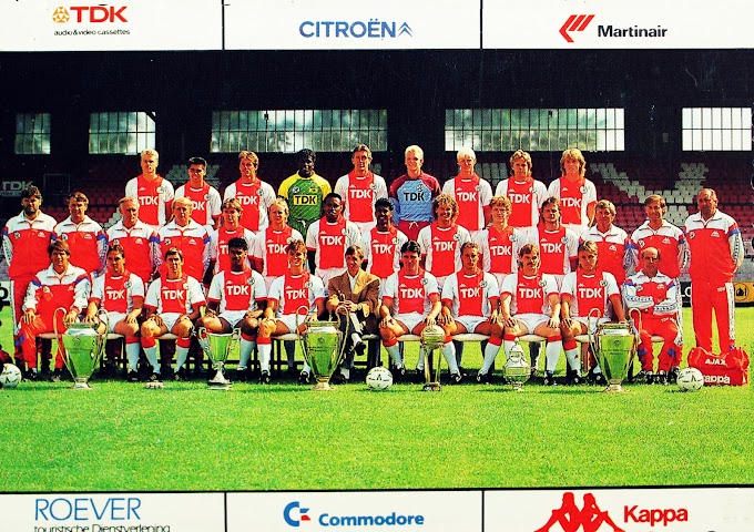 AJAX AMSTERDAM 1987-88.