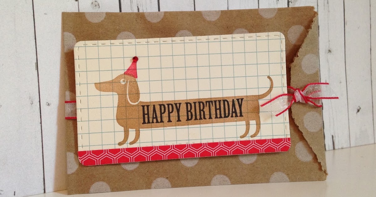let's make a card birthday treat