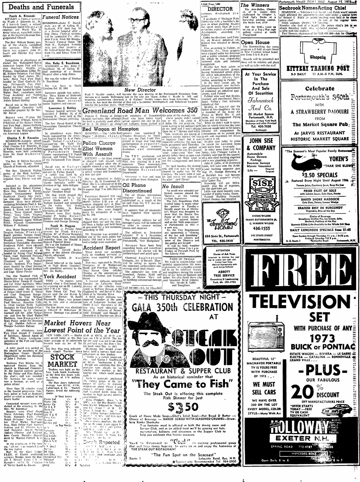 The Scahill Pages Rev. David Scahill Military Funeral Services