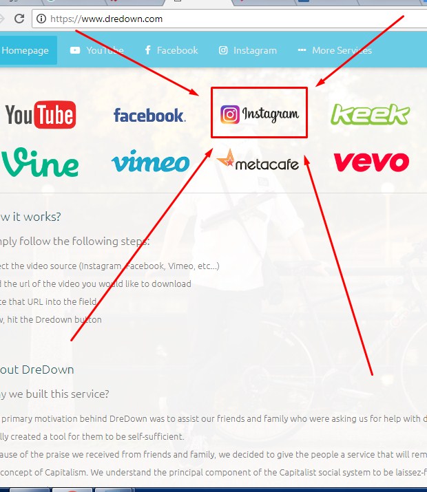 Cara Download Video di Instagram Online Lewat Situs DreDown 2019 Cara Download Video di Instagram Online Lewat Situs DreDown 2019