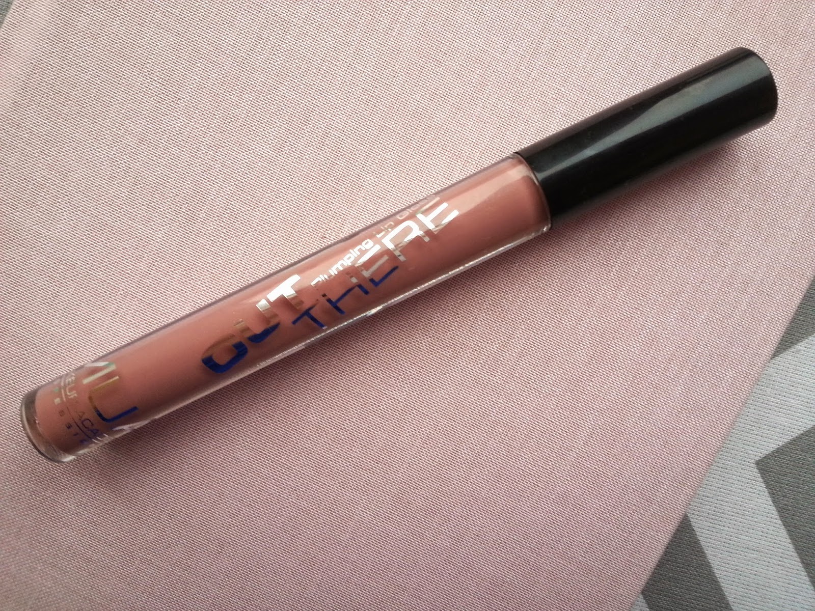 MUA Out There Plumping Lip Gloss in Buff Review Swatches