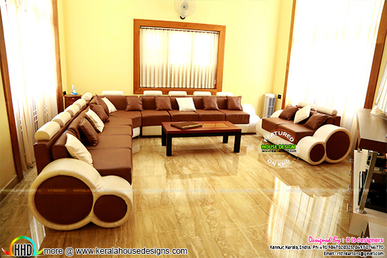 Furnished living room