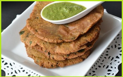 Singhare Aate Ka Paratha