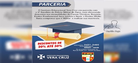 Desconto de até 50% para policiais militares