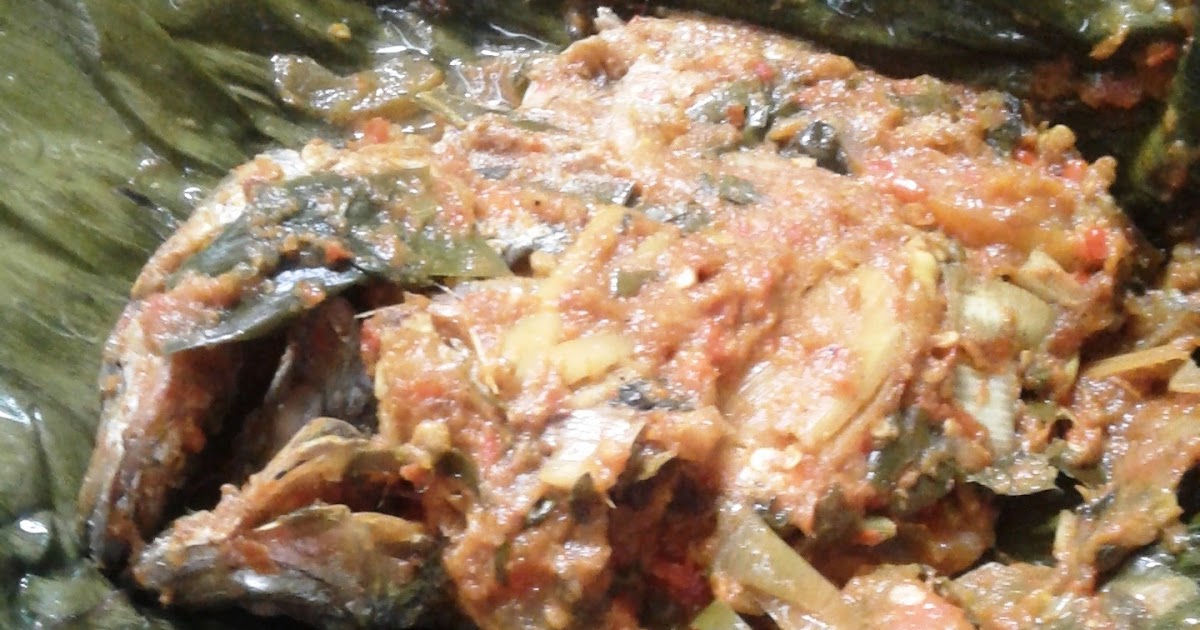Resep Ikan Pepes bumbu woku khas Manado