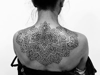 Mandala Full Back Tattoo Women