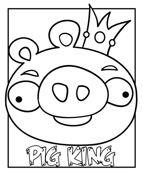 game angry birds space coloring pages - photo #40