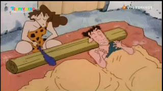 원시시대 버전 짱구는 못말려 | 인스티즈